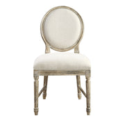 Upholstered Dining Chairs (Set of 2) - Brown