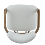 Upholstered Arm Dining Chairs (Set of 2)