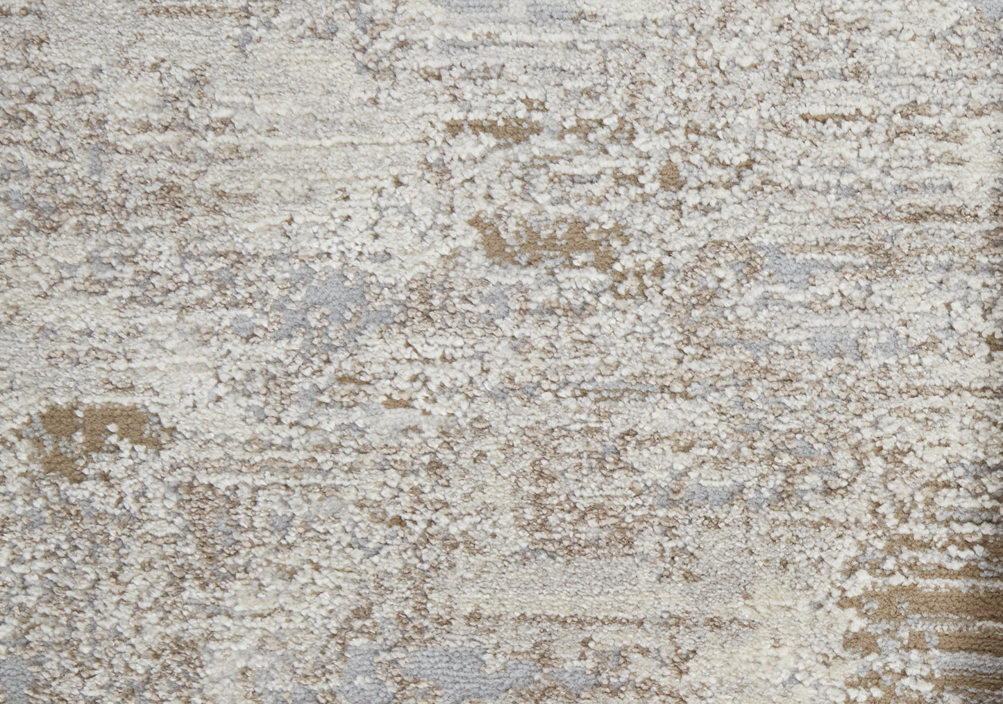 Vancouver Modern Abstract, Ivory/Gray/Tan