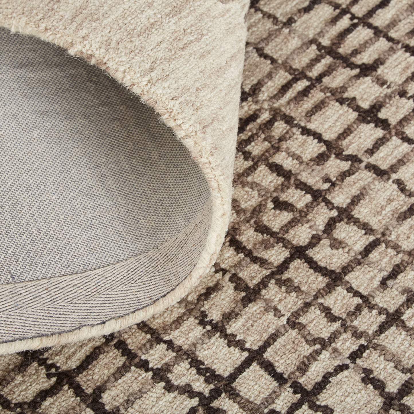 Maddox Transitional Abstract, Tan/Brown