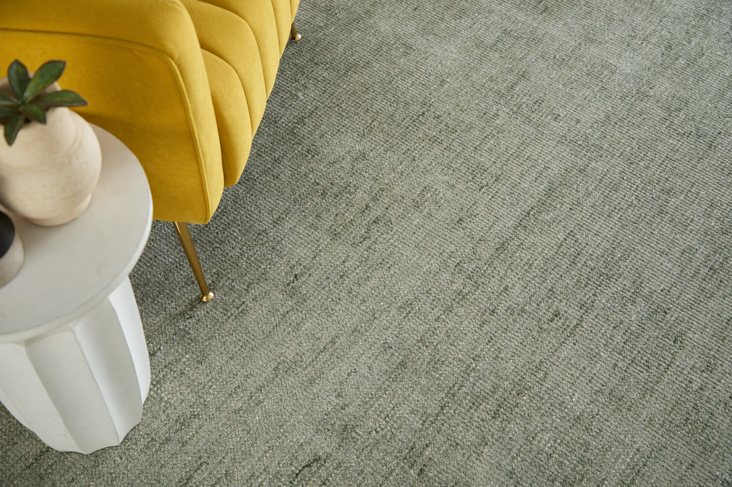 Fleetwood Modern Solid, Green/Ivory