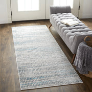 Azure Modern Abstract, Blue/Gray/Ivory