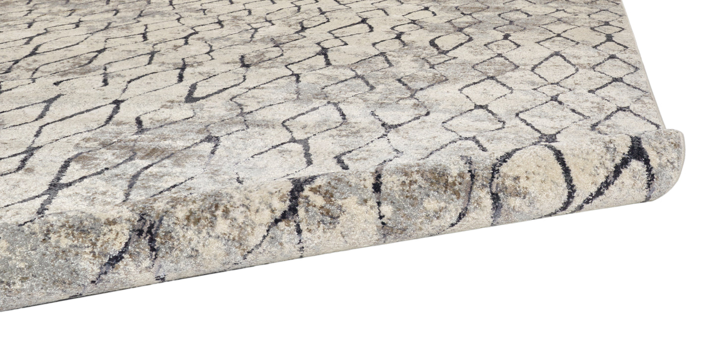Kano Transitional Diamond, Ivory/Gray/Taupe