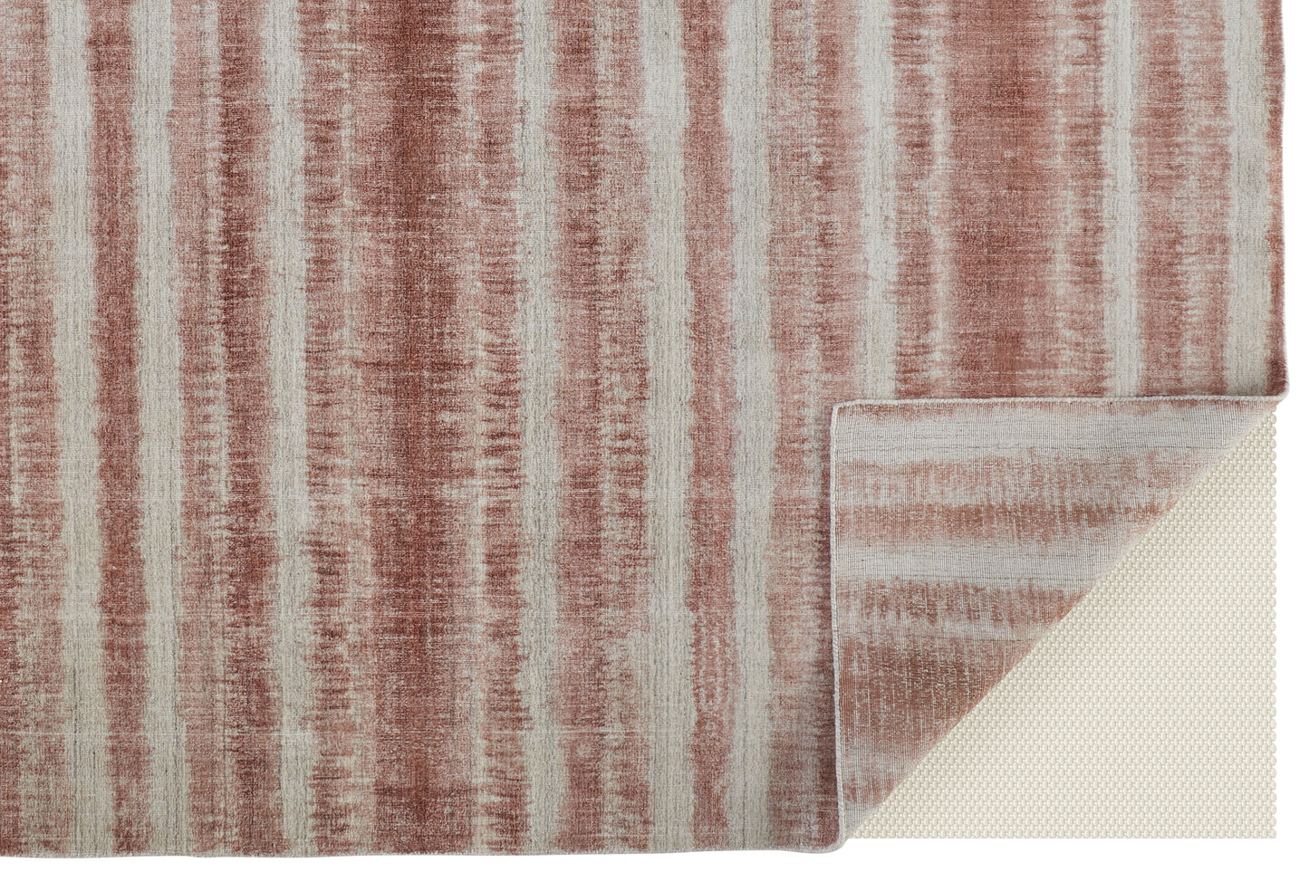 Mackay Transitional Stripes, Tan/Ivory/Pink