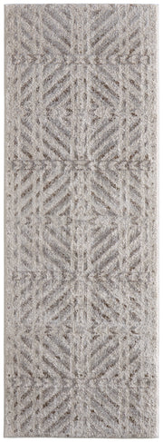 Vancouver Modern Geometric, Ivory/Tan/Brown