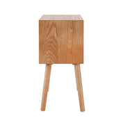 Rotating Hidden Compartment Nightstands, Mid Century Modern Concealment Furniture, Rattan Bed Side Table, Compartment End Table with Wood Legs, Bedside Tables for Bedroom, Living Room, Dorm, Natural