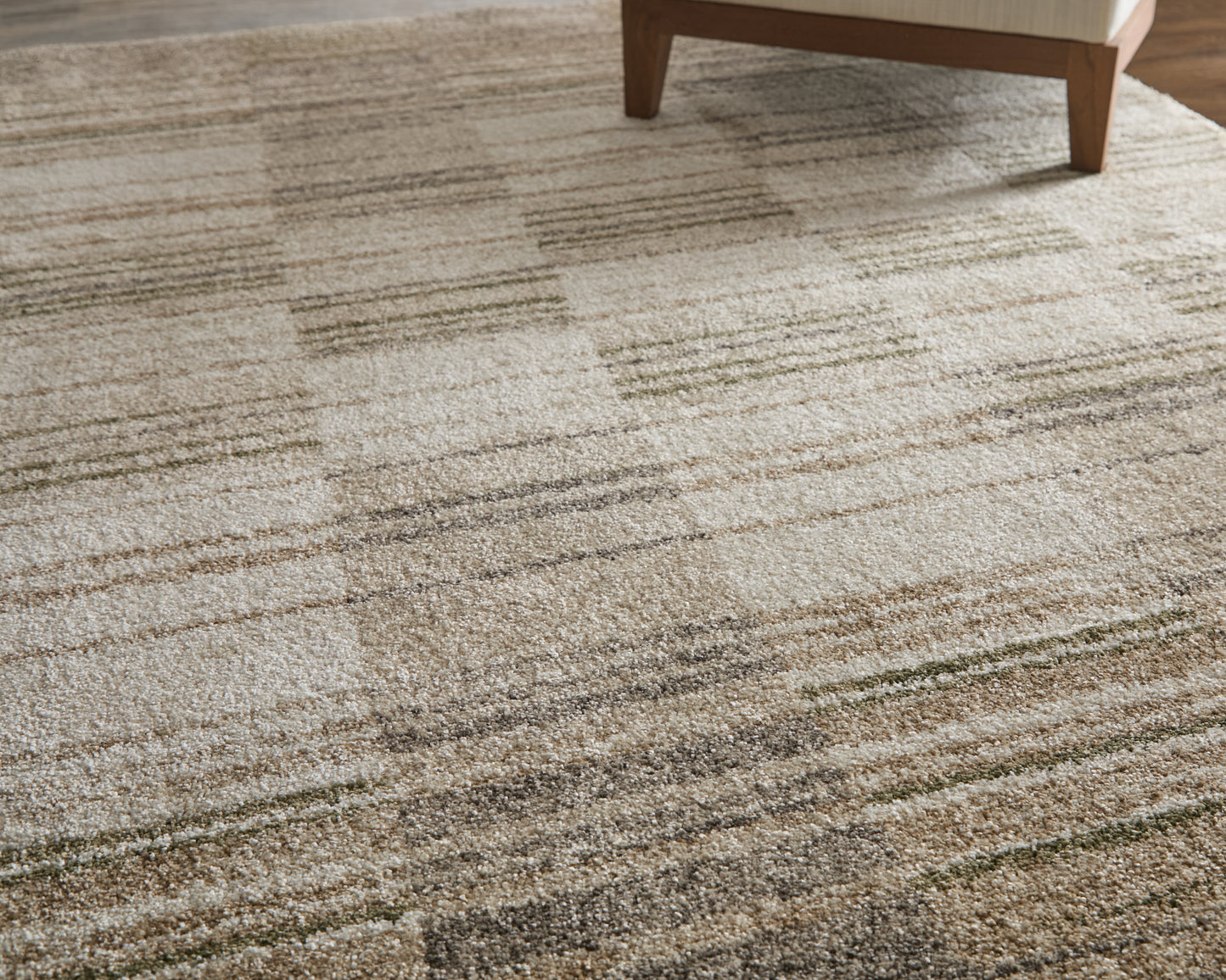 Richmond Modern Geometric, Ivory/Gray/Tan