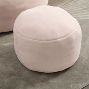Bedding Bean Bag Sofa Chair High Pressure Foam With Footrest