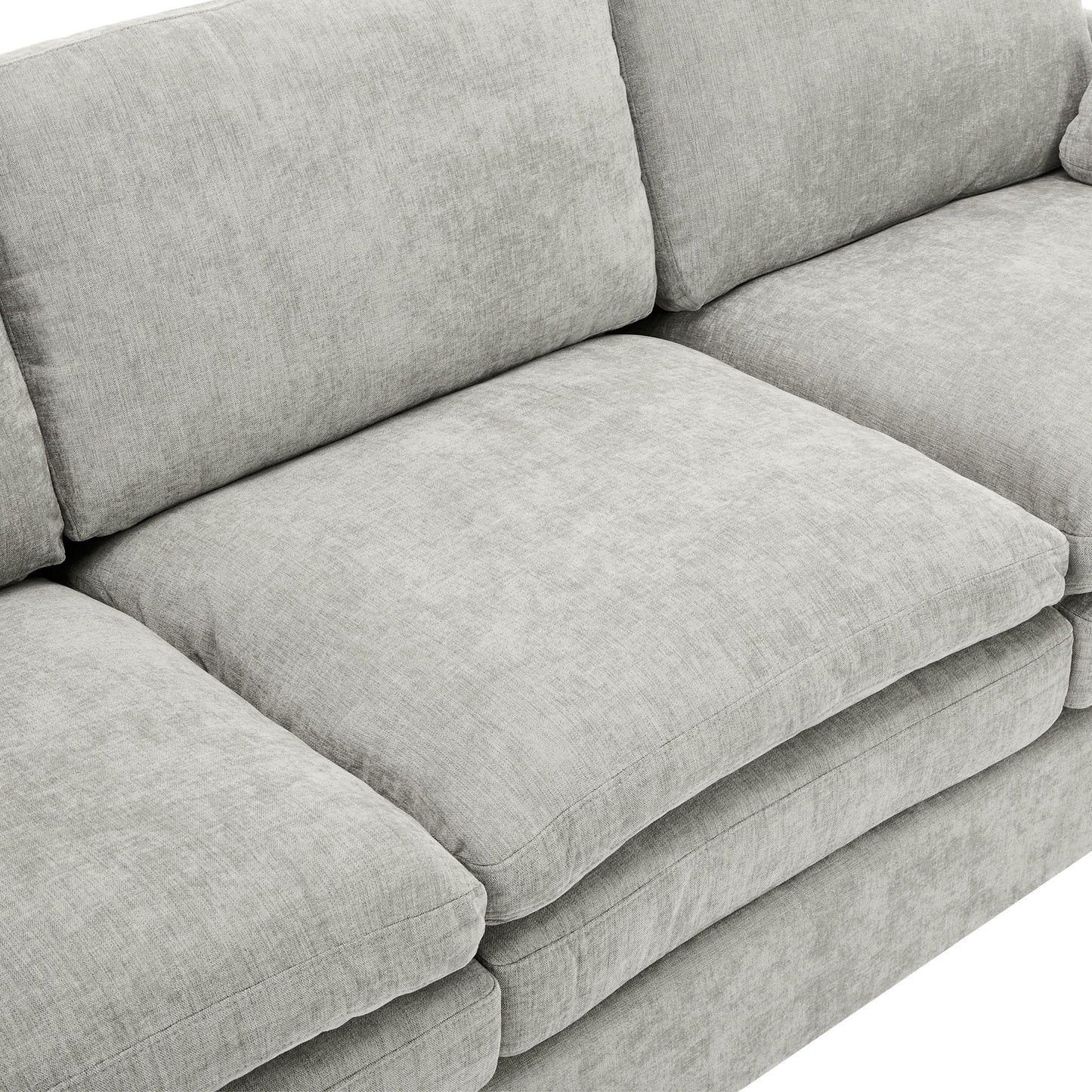 Cozy Upholstered Sofa Set For Living Room