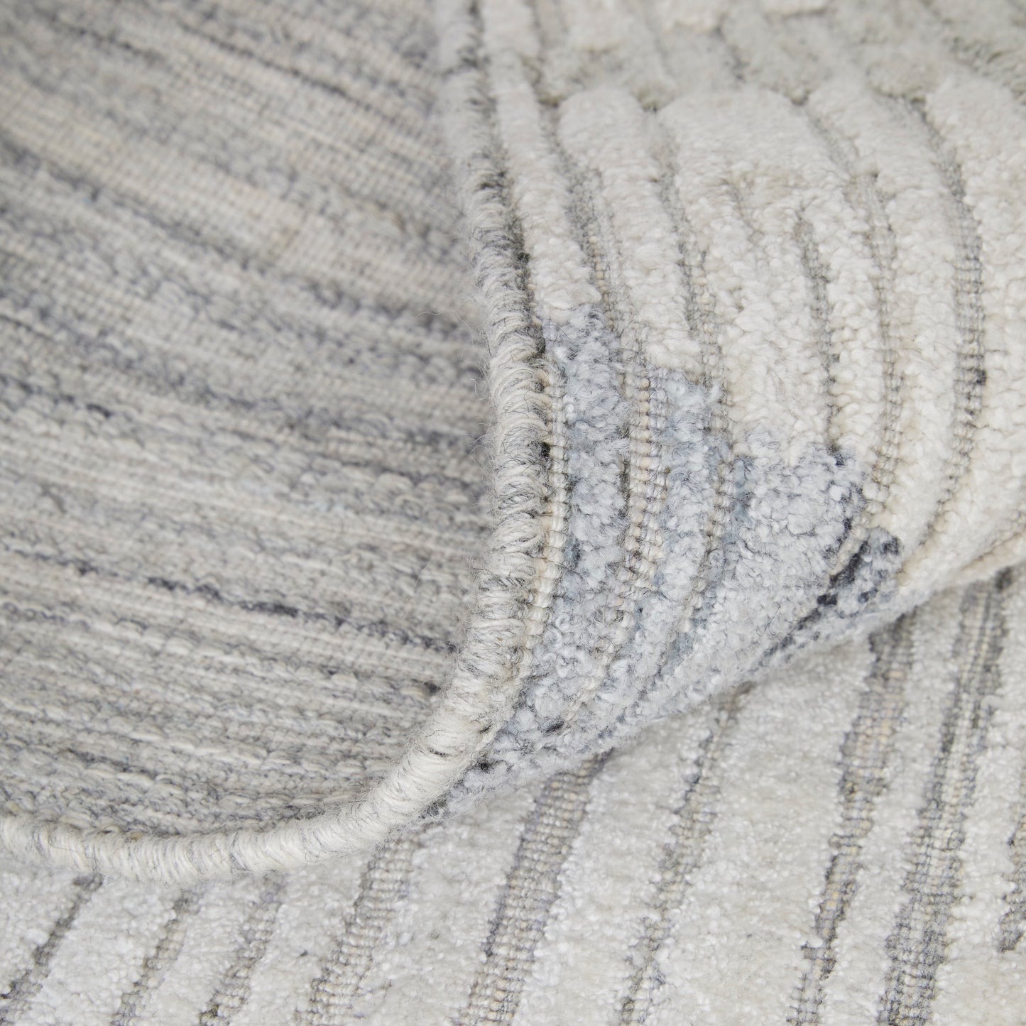 Elias Modern Diamond, Ivory/Blue/Brown