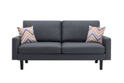 Bahamas - Minimalistic Sofa With 2 Throw Pillows