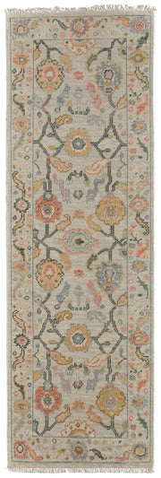 Karina Traditional Persian, Gray/Yellow/Red