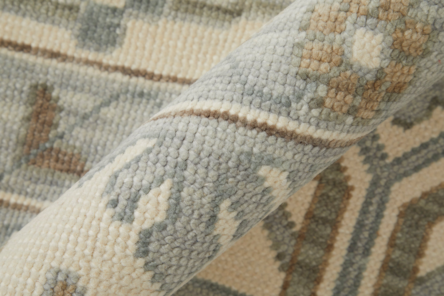 Karina Transitional Floral & Botanical, Ivory/Gray/Brown