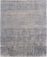 Eastfield Modern Abstract, Blue/Ivory/Gray