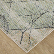Sonora Modern Abstract, Green/Tan/Ivory