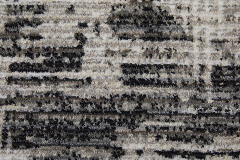 Sonora Modern Abstract, Gray/Ivory