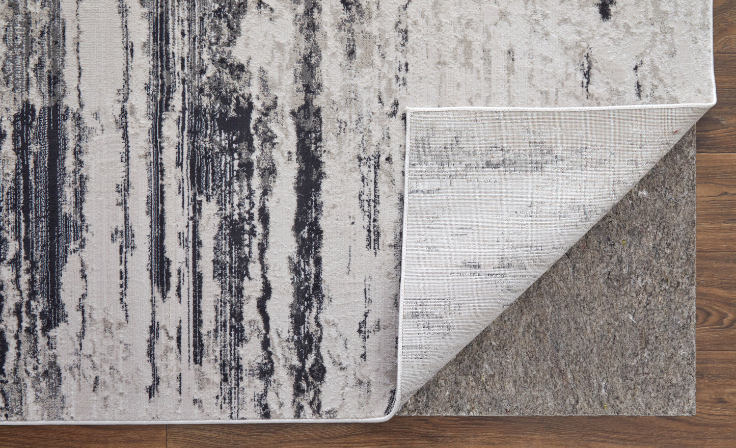 Prasad Modern Abstract, Ivory/Gray/Taupe