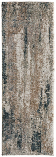 Richmond Modern Abstract, Gray/White/Blue