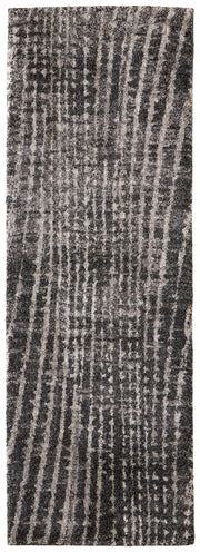 Skyview Modern Abstract, Black/Gray/Ivory