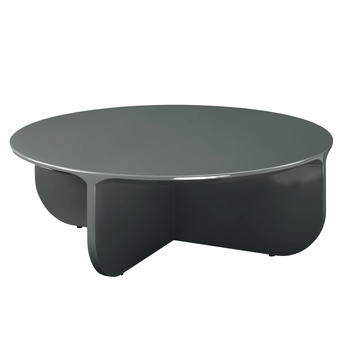 Lamond Dark Olivish High Gloss Coffee Table