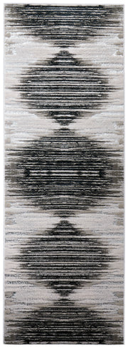 Micah Modern Diamond, Black/Silver/Taupe