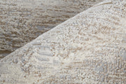 Vancouver Modern Abstract, Ivory/Gray/Tan