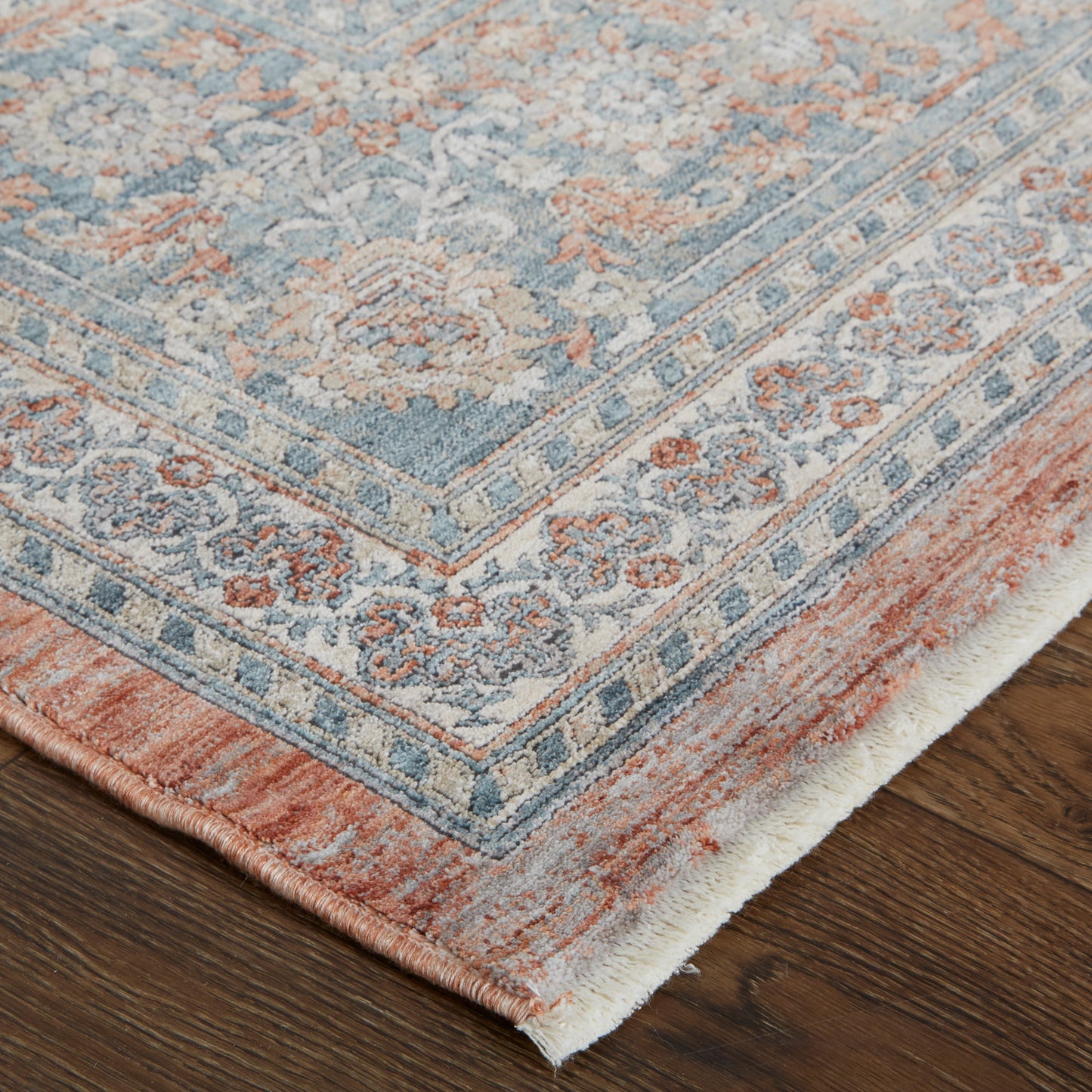 Marquette Transitional Oriental, Red/Orange/Blue