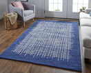 Switch Maddox Transitional Abstract, Blue/Ivory 2 image