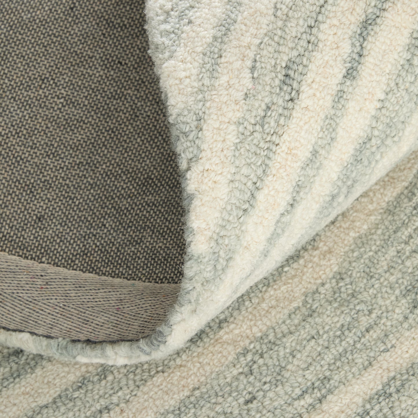 Wallace Modern Abstract, Gray/Ivory