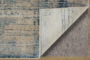 Sonora Modern Abstract, Blue/Ivory/Gray