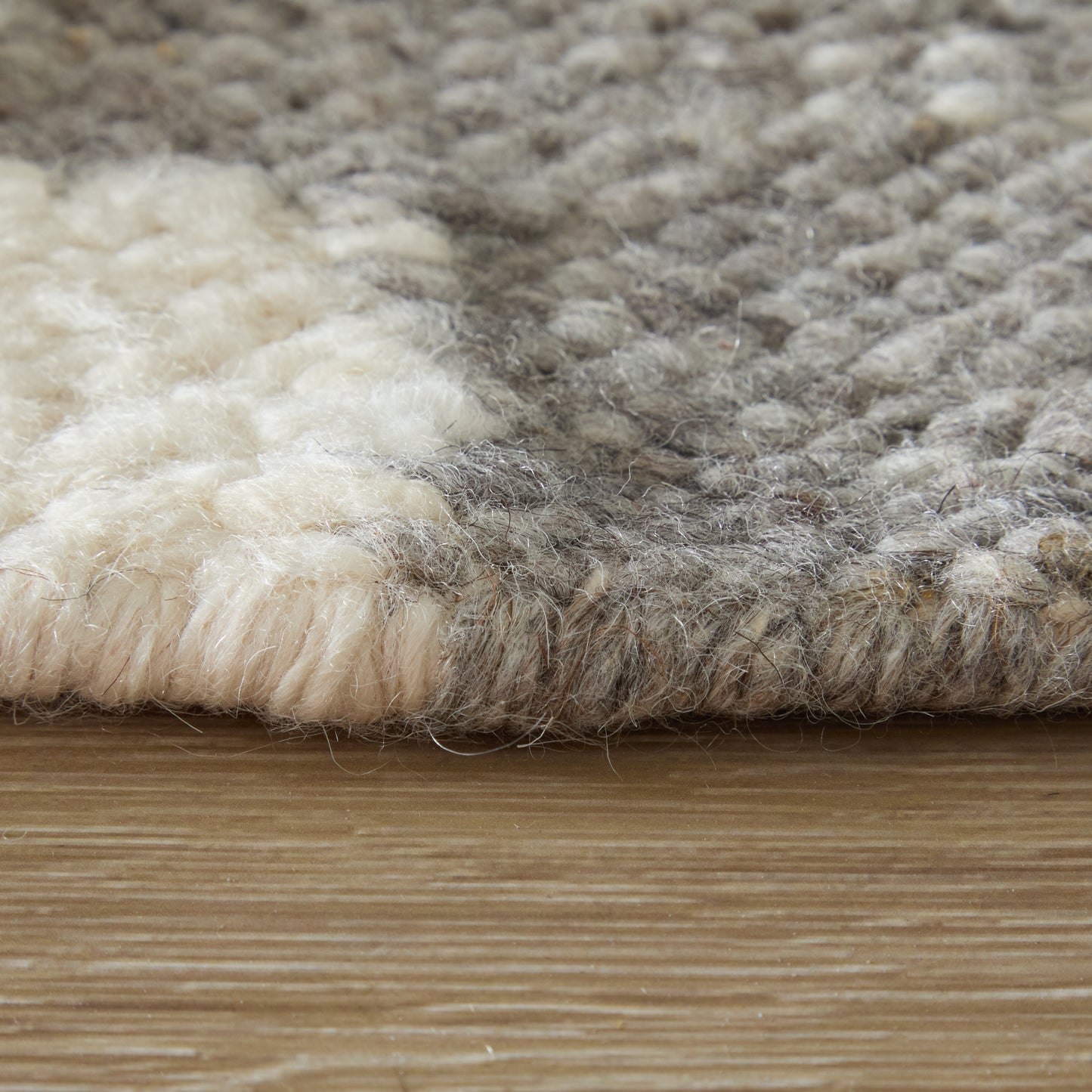 Ashby Transitional Stripes, Ivory/Gray