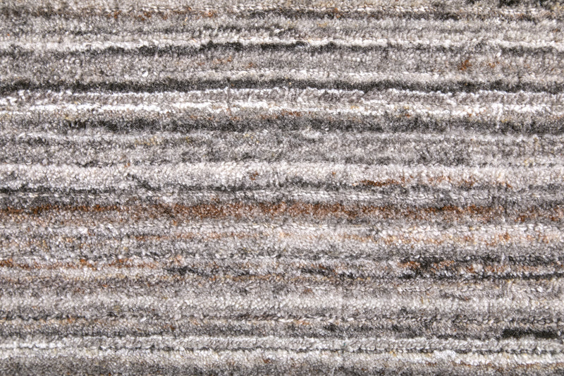 Lakewood Modern Solid, Gray/Black/Brown