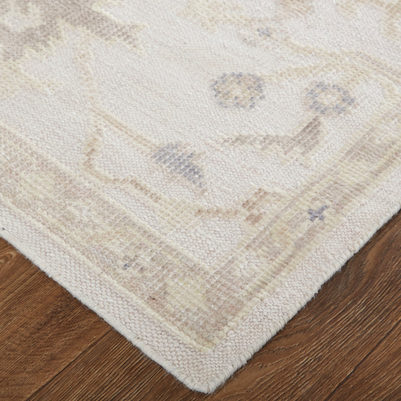 Wendover Transitional Floral & Botanical, Tan/Ivory/Orange