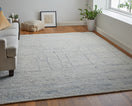Switch Navaro Modern Distressed, Ivory/Gray/Blue 3 image