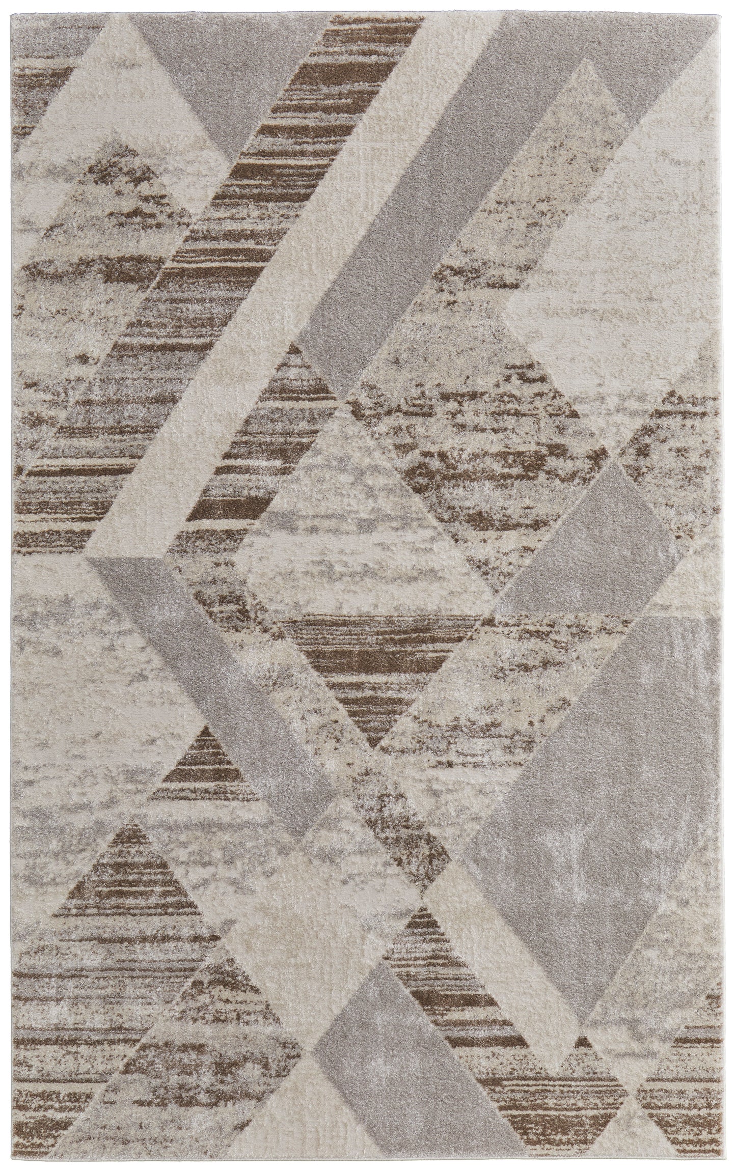 Vancouver Modern Geometric, Tan/Brown/Ivory