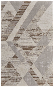 Vancouver Modern Geometric, Tan/Brown/Ivory
