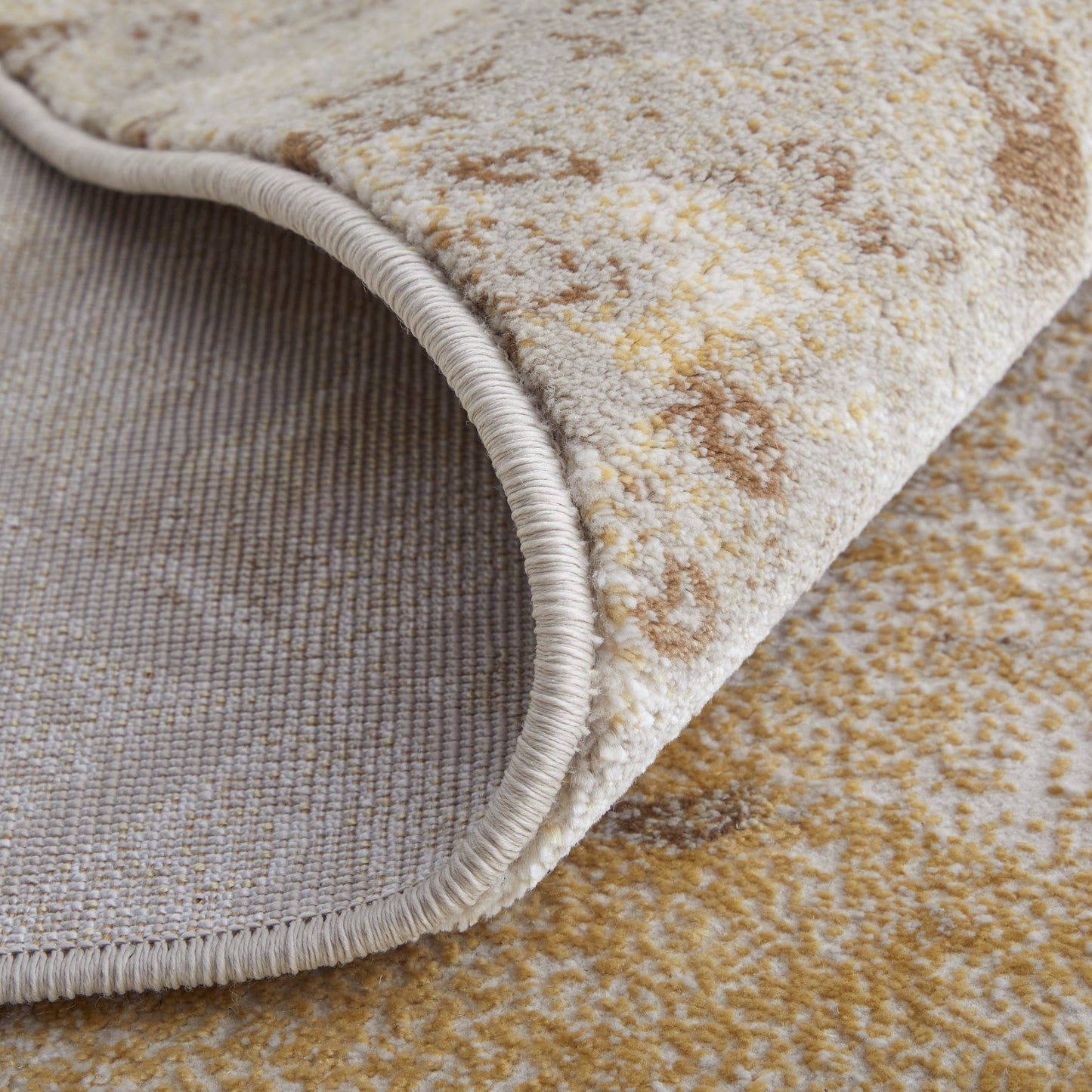 Waldor Modern Watercolor, Brown/Tan/Ivory