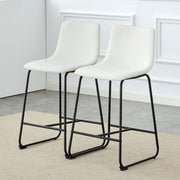 Retro Bar Chairs, Comfortable Stools (Set of 2)