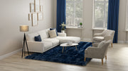 Indochine Modern Solid, Blue