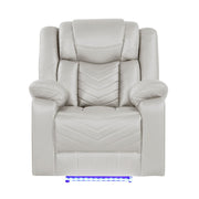 Challenger - LED Power Recliner Set