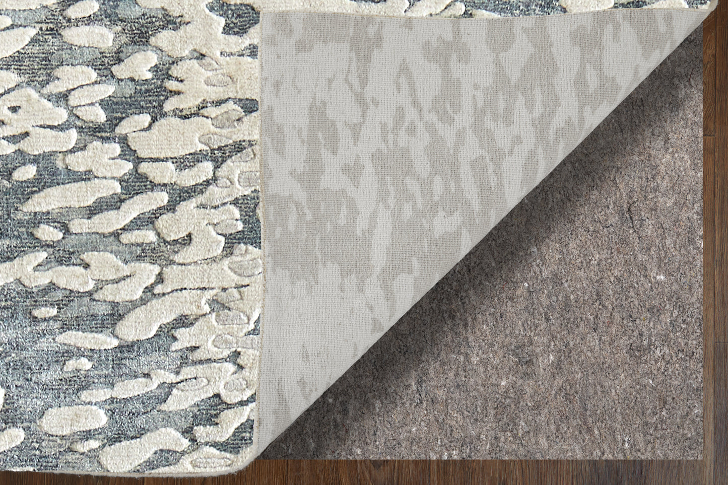 Braden Modern Abstract, Ivory/Blue/Gray