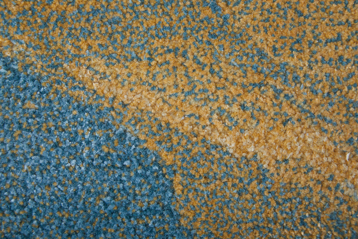 Kawai Modern Abstract, Blue/Gold/Gray