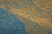 Kawai Modern Abstract, Blue/Gold/Gray