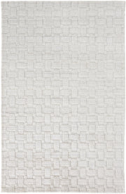 Redford Transitional Solid, White/Silver