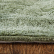 Agape Modern Abstract, Green/Ivory