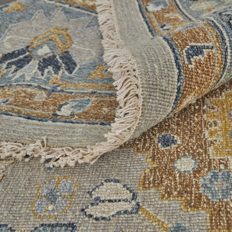 Corbitt Traditional Oriental, Blue/Brown/Gray