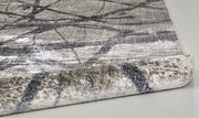 Kano Transitional Abstract, Taupe/Gray/Ivory