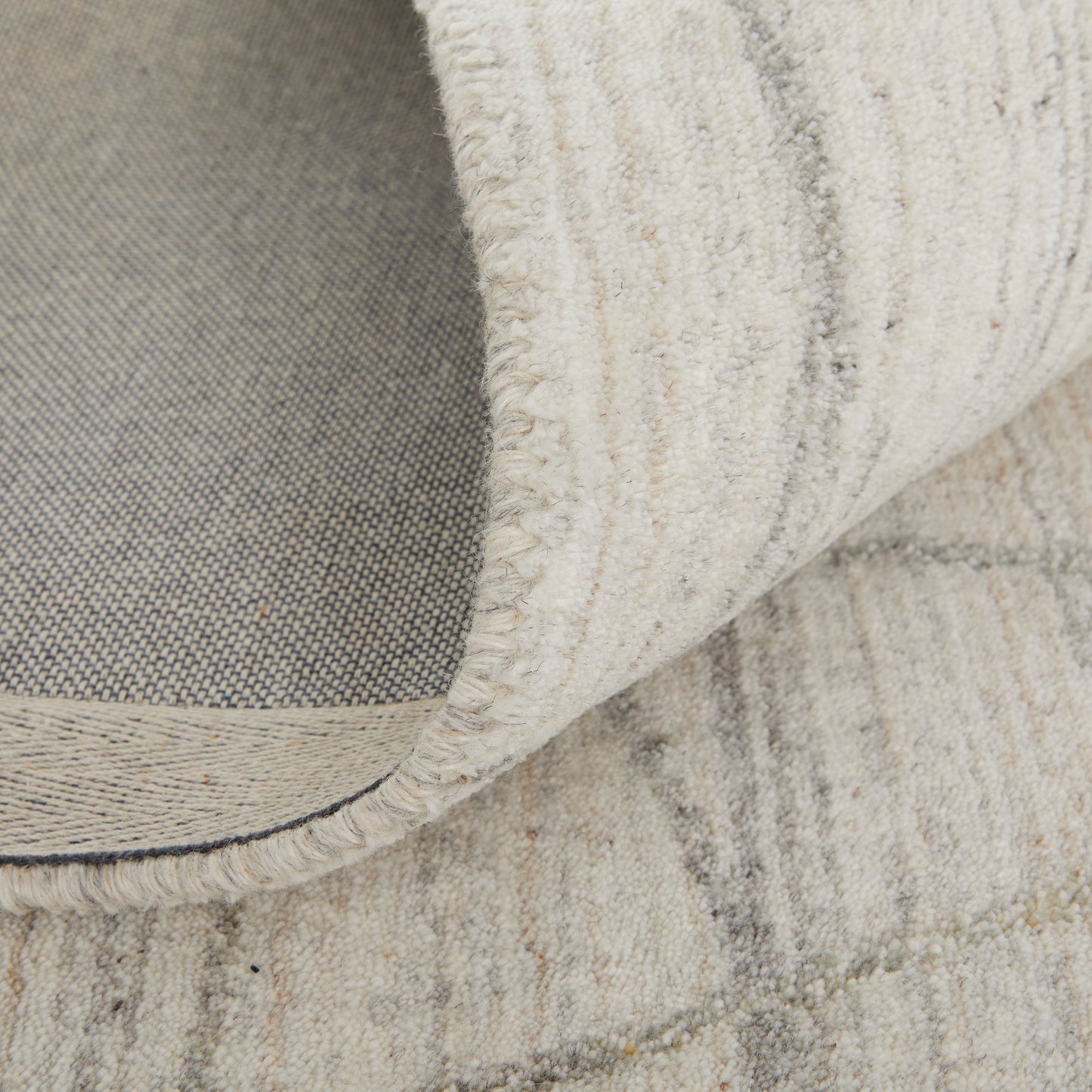 Whitton Modern Abstract, Ivory/Gray