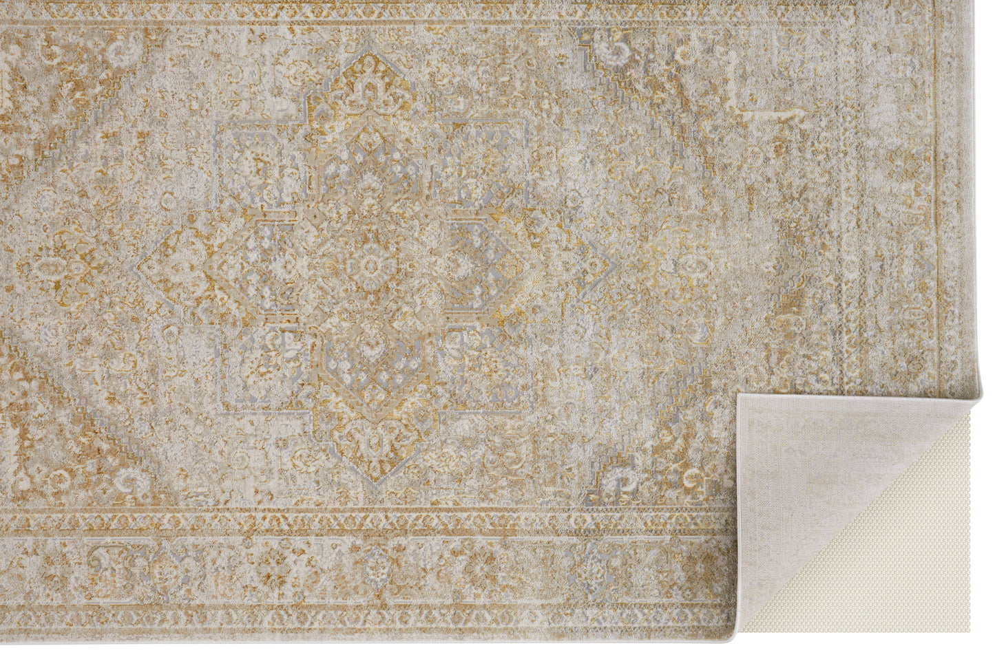 Aura Modern Oriental, Ivory/Gold