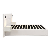Soft, Comfortable, Luxurious Upholstered Smart Bed with Reading Light,King